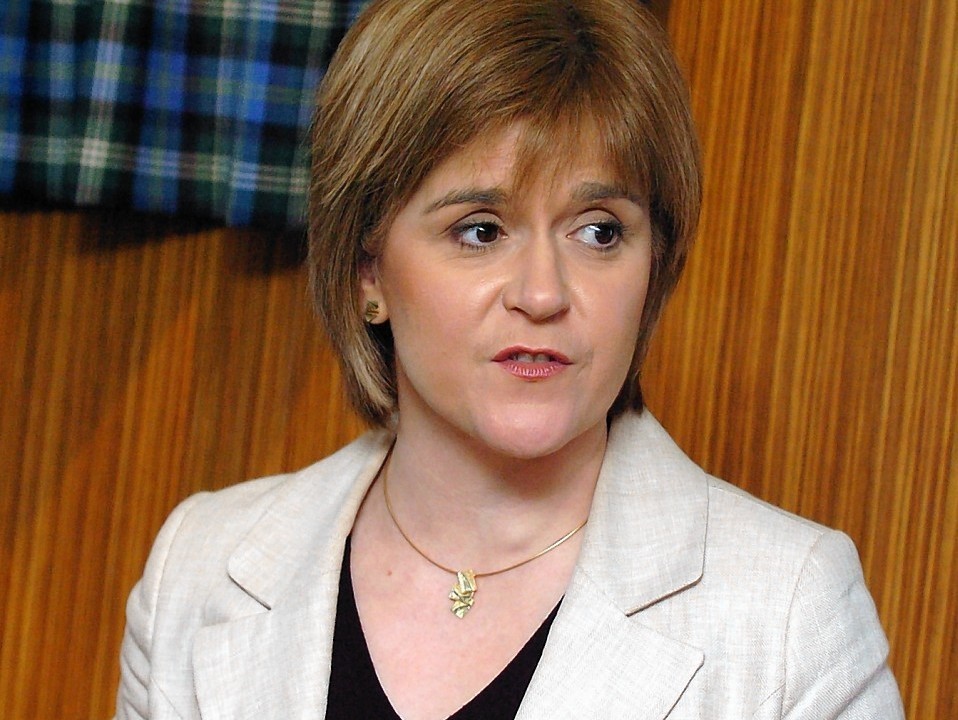 First Minister Nicola Sturgeon